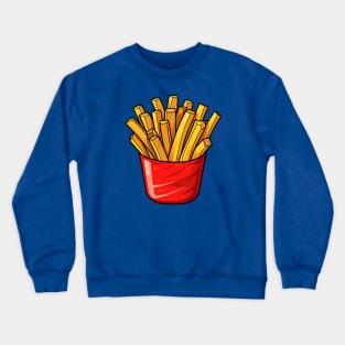 Red container of French fries Crewneck Sweatshirt